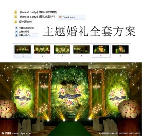 主题婚礼全套方案