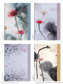 本本封面 别样红