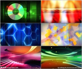 动感VJ动态背景视觉剪辑