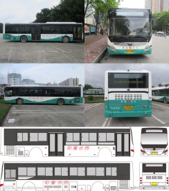 珠海公交车型图J