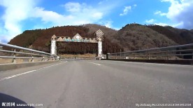 驾驶视图低角度日本京都