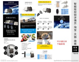 锁具详情页PSD源文件。