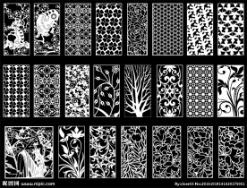 镂空雕花