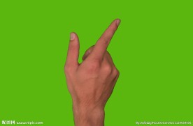 手指滑动触摸屏手势