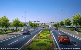 道路高清psd分层效果