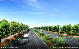 道路高清psd分层效果