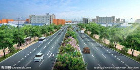 道路高清psd分层效果