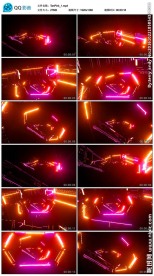 隧道运动超炫丽LED光效视频