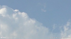天空的云