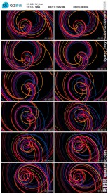 动感渐变线条空间交汇背景视频