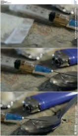 毒粉海洛因注射器