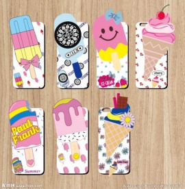 雪糕手机壳图案