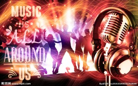 绚丽KTV酒吧背景墙