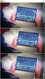 医生看未来的科技心电图