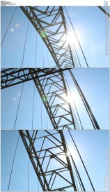 仰拍匹兹堡宾夕法尼亚大桥横梁