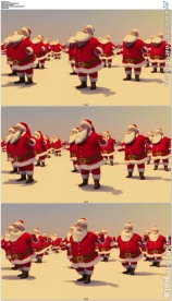 圣诞老人跳舞