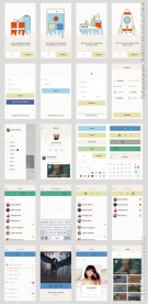 社交聊天APP界面