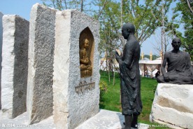 法门寺比丘佛像雕塑