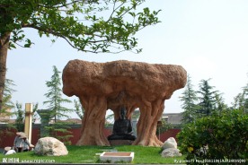 法门寺菩提悟道雕塑