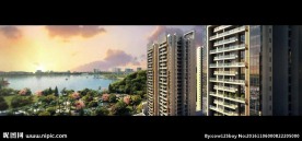 湖景半鸟瞰 住宅看湖景