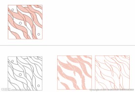 瓷砖大理石花纹移门腰线设计