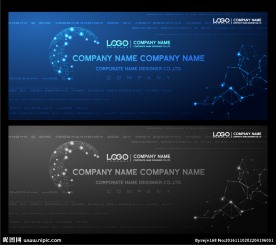 物联网 科技背景板图片