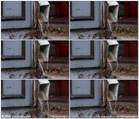 楼房排水通道出水口