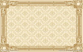 欧式花纹背景墙