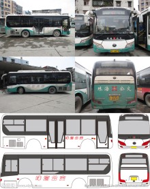 珠海公交车型图N