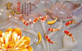 家和富贵中式背景墙