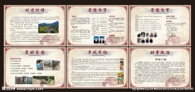 精美文化礼堂长廊文化墙展板设计