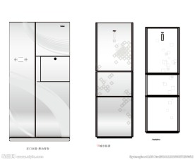 冰箱板面花纹设计源文件