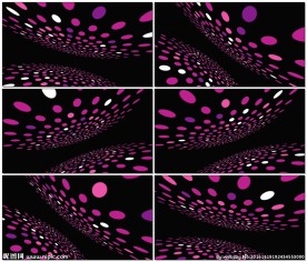 迪斯科光点旋转动态背景视频