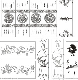 喷砂 刻绘 雕刻 沙花 暗花