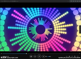 LED 动态 背景素材