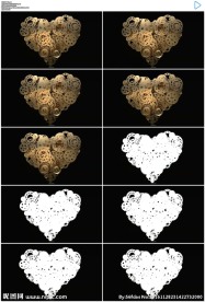 心形状机械齿轮