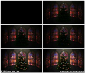 圣诞节庆祝派对背景视频