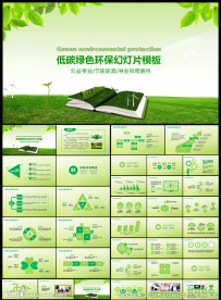 简约大气绿色环保公益能源节能