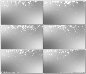 白色闪光落在银色的背景下