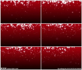 红色背景上白色闪光循环动画