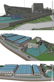 SU博物馆纪念馆美术馆建筑模型