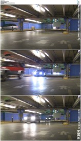 地下停车场延时拍摄