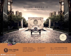 洋房 豪宅 地产 广告