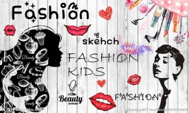 化妆品店美甲店美容院背景墙