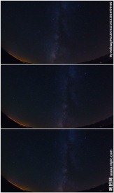 夜空银河斗转星移