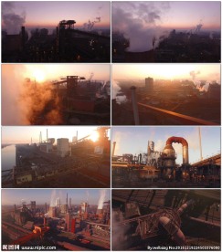 化工厂烟囱排烟污染