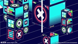 动感 灯光 背景