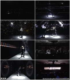 全息背景舞台表演