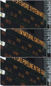 金融街LED数据滚屏