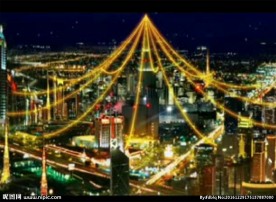 夜景 动态 背景素材